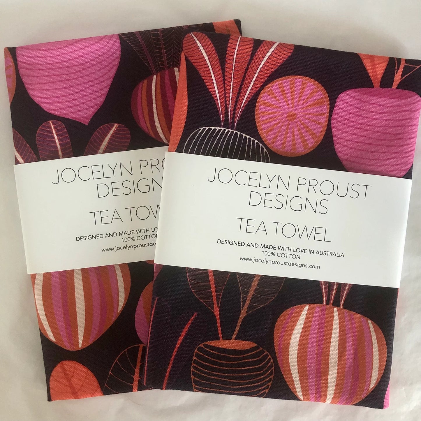 Jocelyn Proust Designs Tea Towel Fabulous Fruits Beets