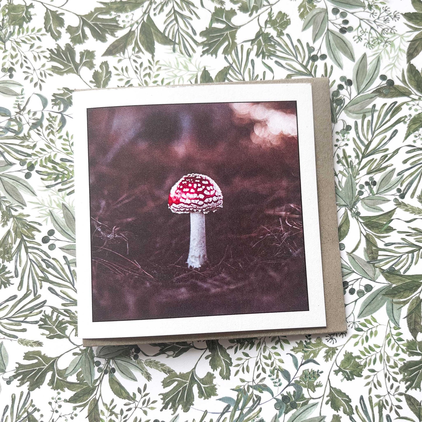 Myrtle & Me Card - Amanita Muscaria
