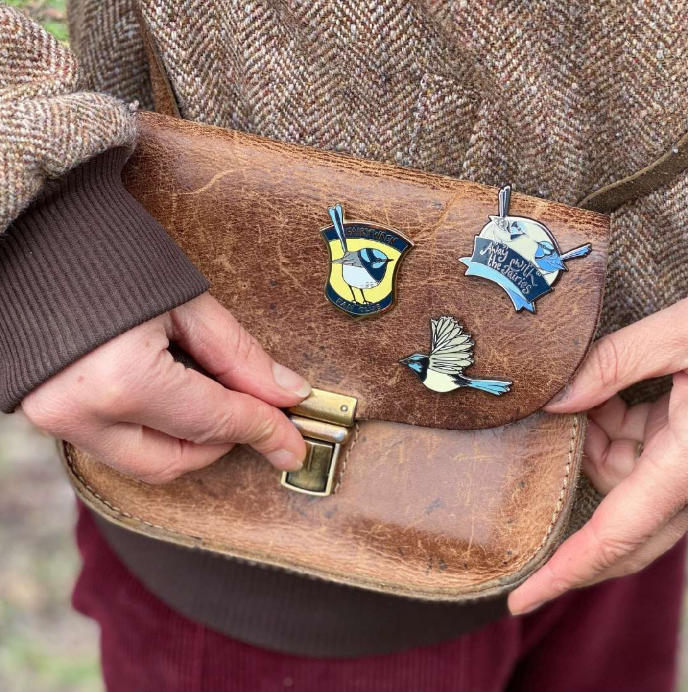 Away With The Fairies Enamel Pin