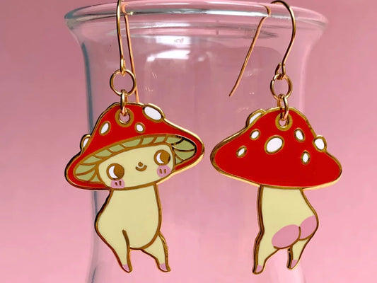 Hannakin Mushroom Earrings