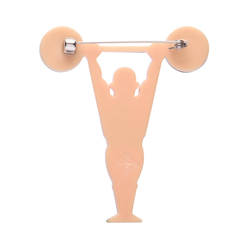 Erstwilder A Day at The Fair Collection - Worlds Strongest Man Brooch