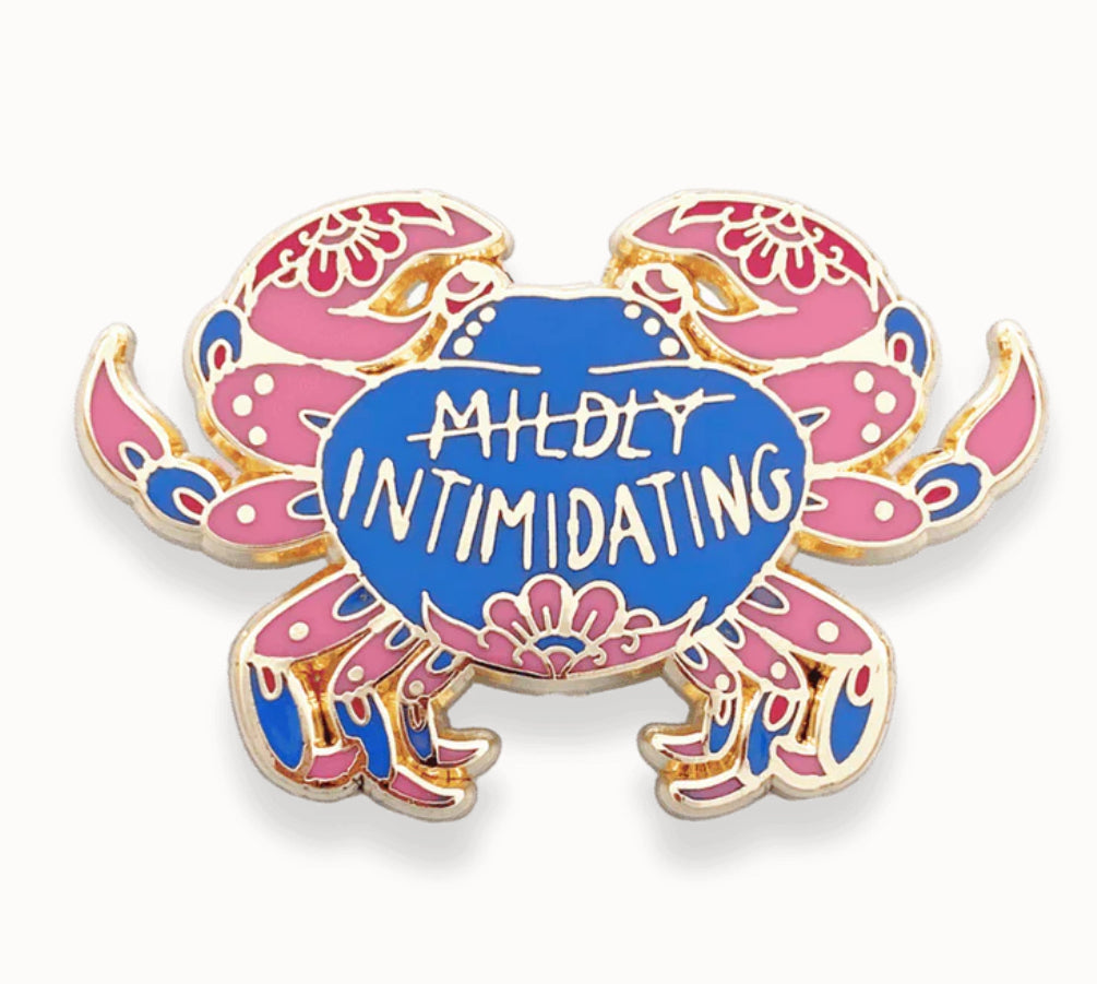Jubly-Umph Lapel Pin - Mildly Intimidating