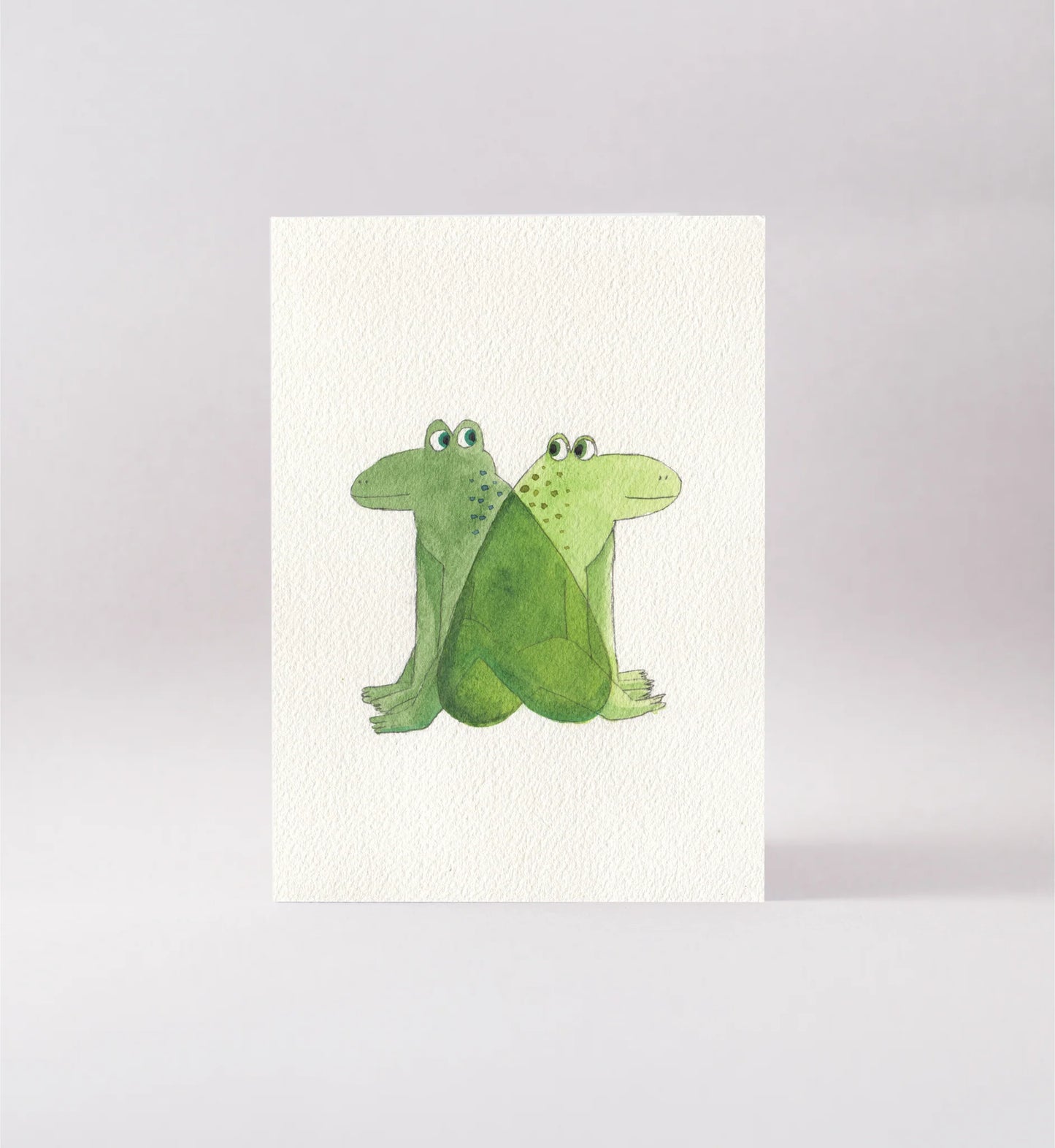 Surfing Sloth Card - Frog Love