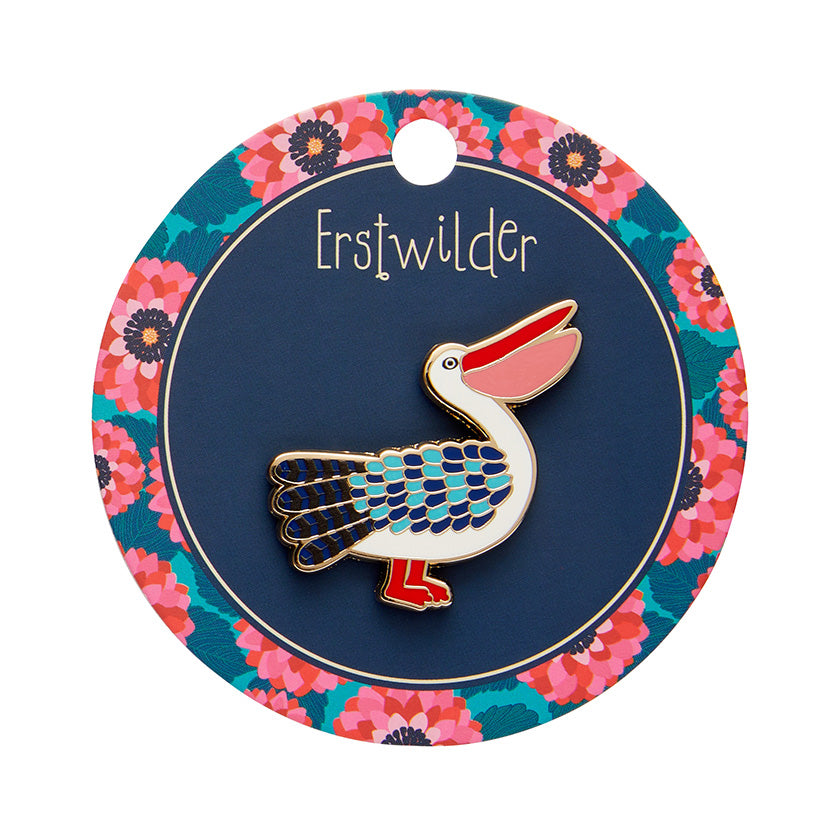 Erstwilder x Jocelyn Proust Pelican Perfection Enamel Pin
