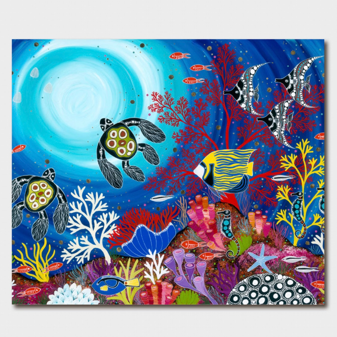 Melanie Hava Card Reef Paradise