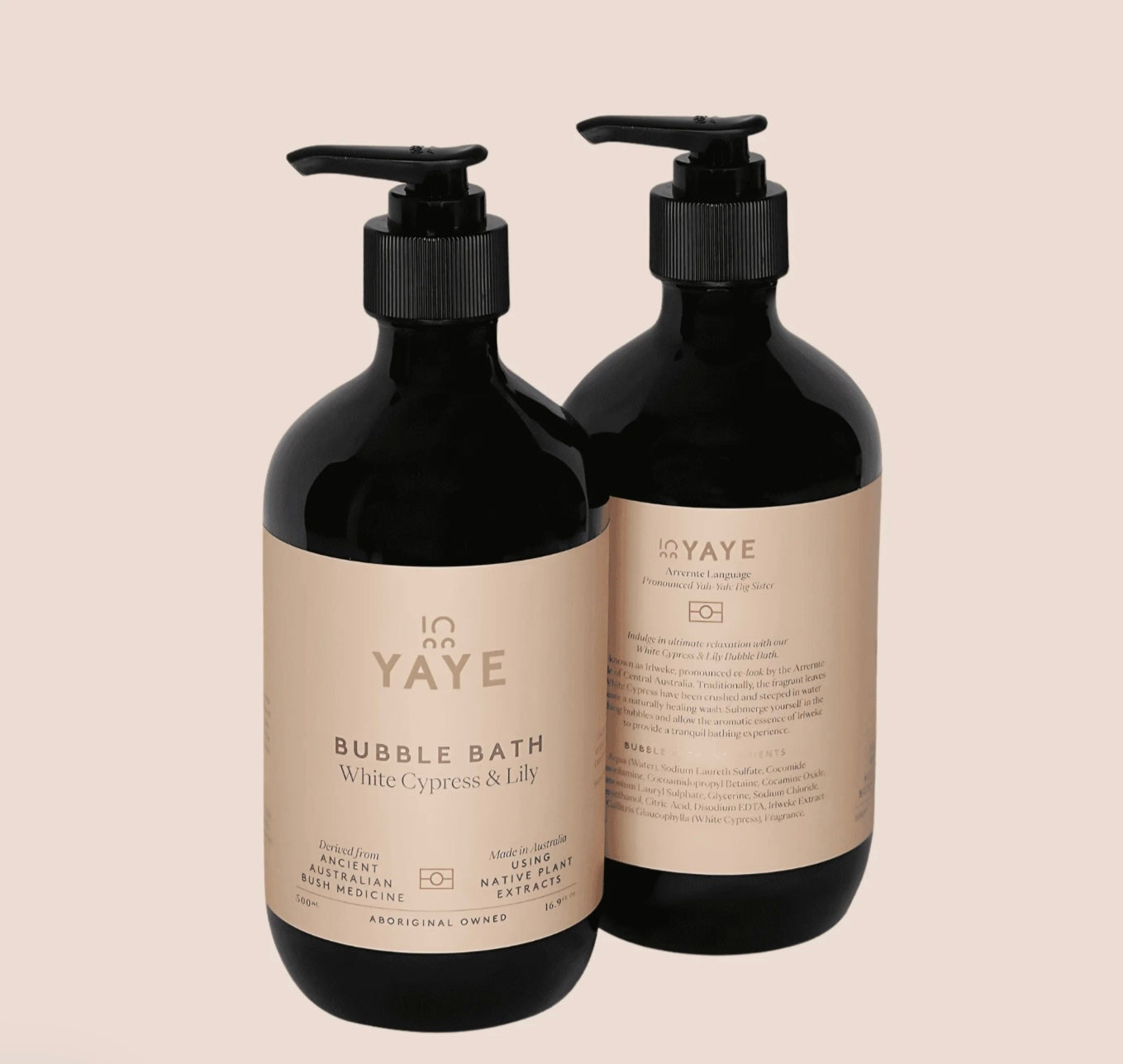 Yaye White Cypress and Lily Bubble Bath