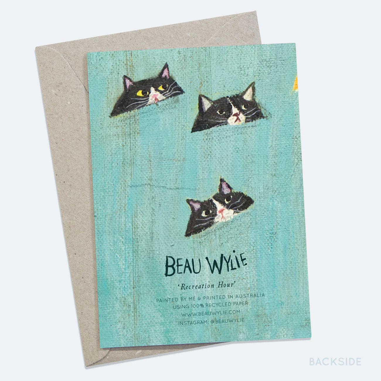 Beau Wylie Card ‘Recreation Hour’