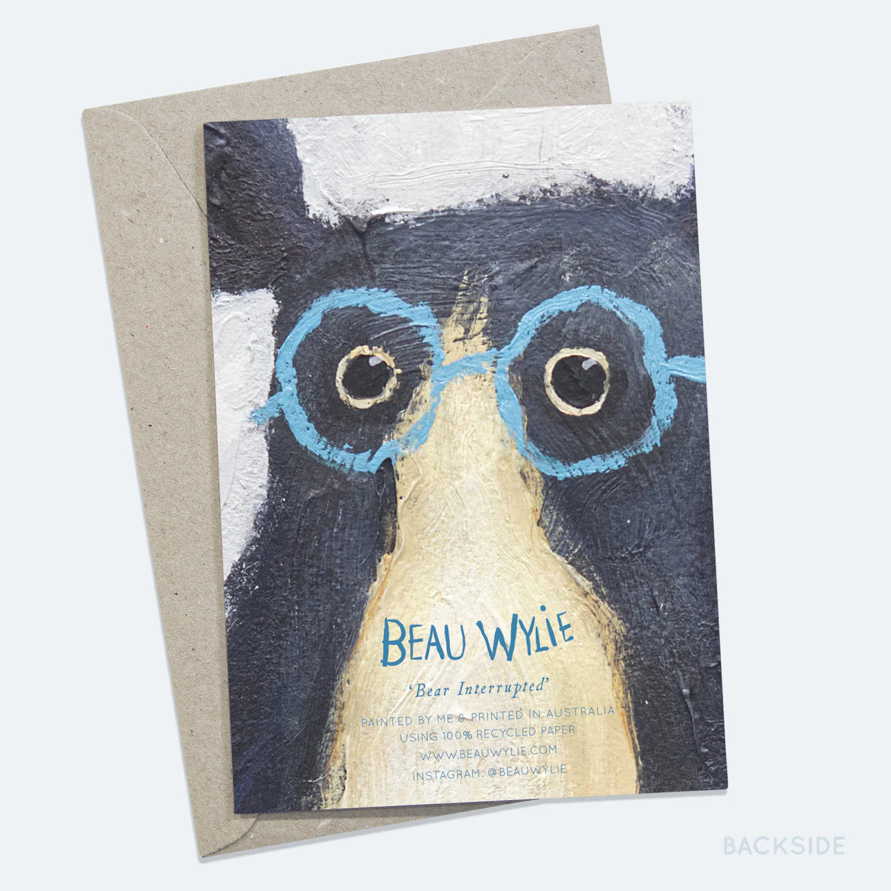 Beau Wylie Card ‘Bear Interrupted’