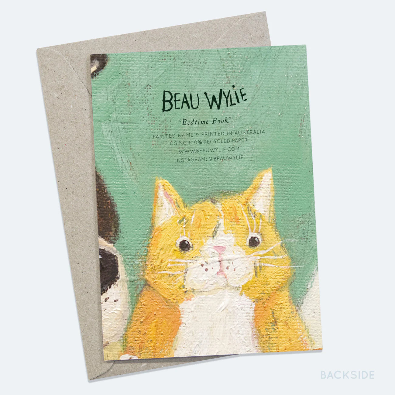 Beau Wylie Card ‘Bedtime Book’