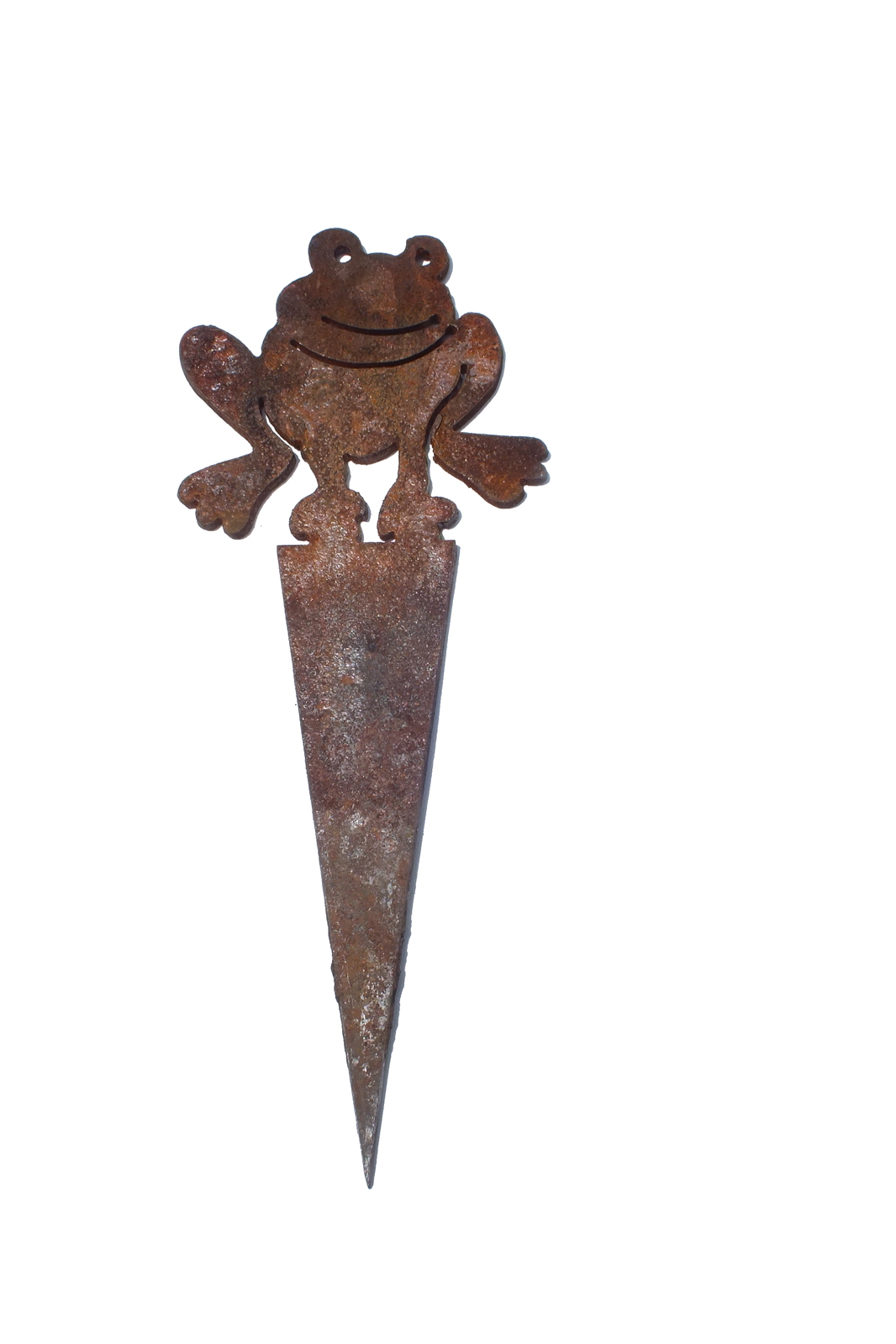 Overwrought Frog Wedge Stake