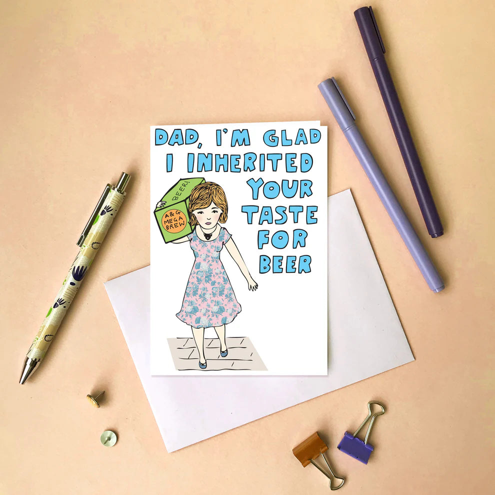 Able and Game Card - Dad, I’m glad I inherited your sense of style