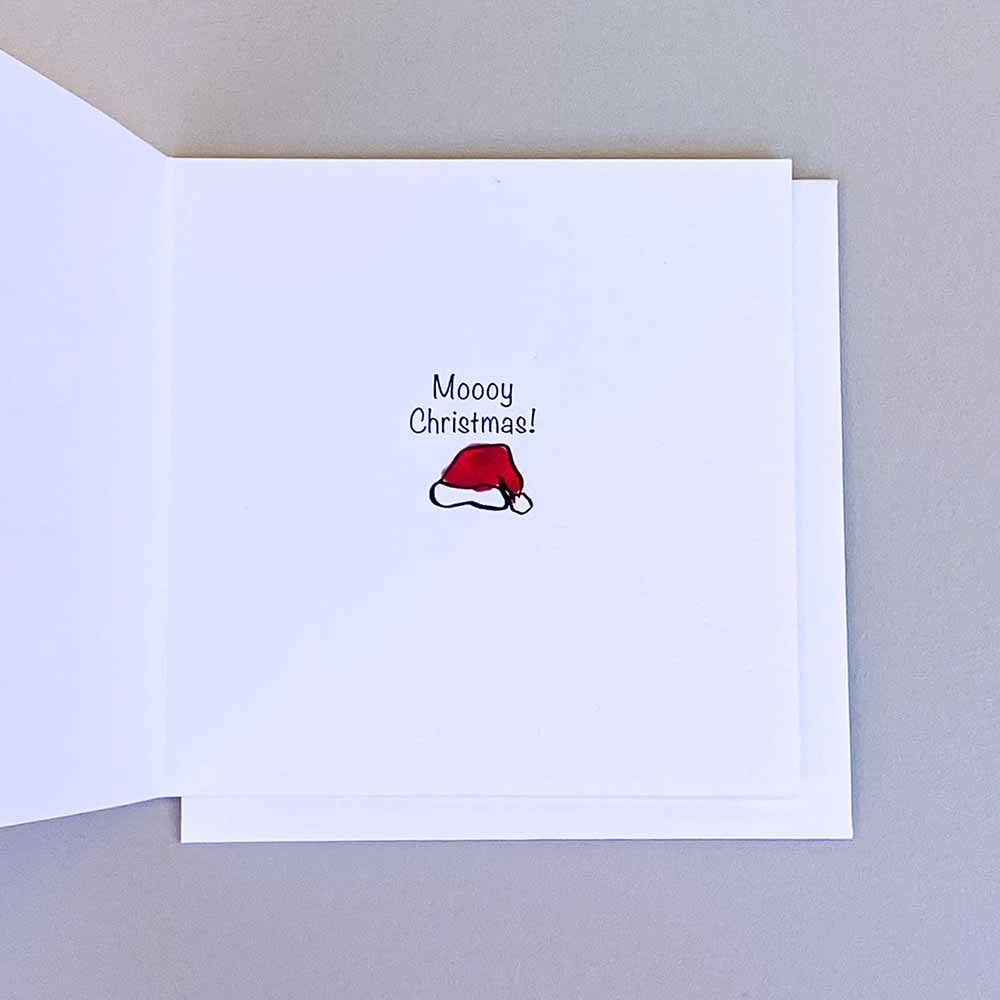Periwinkle Illustrations Card - Mooey Christmas