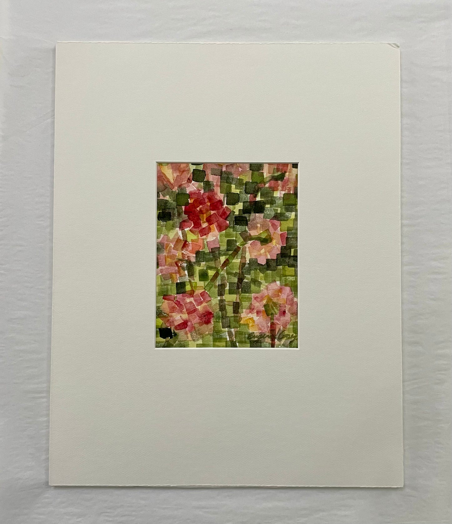 Eugene Casey Original Watercolour - Roses Two