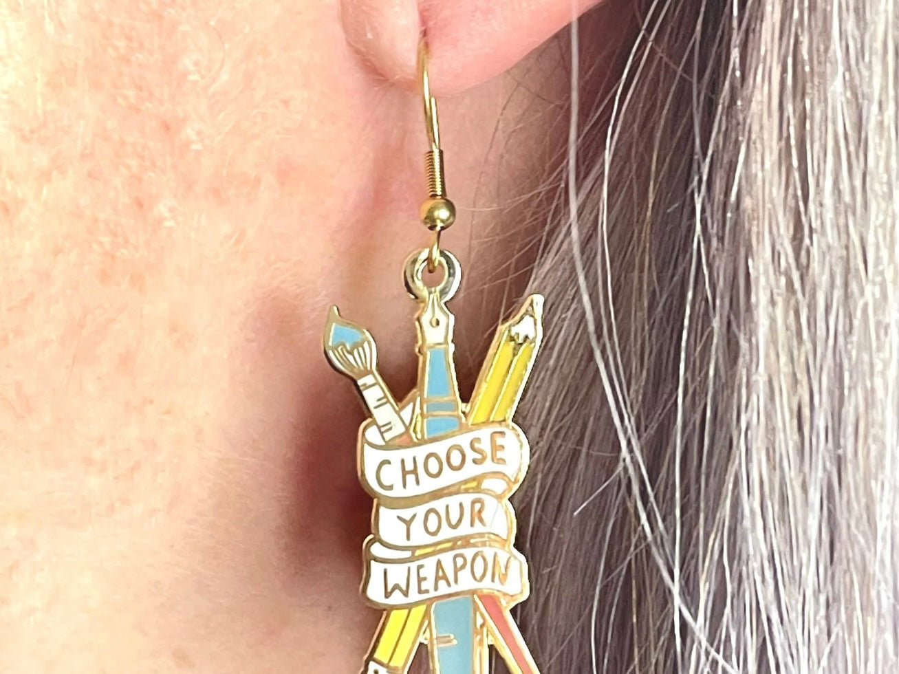 Jubly-Umph Earrings Choose Your Weapon