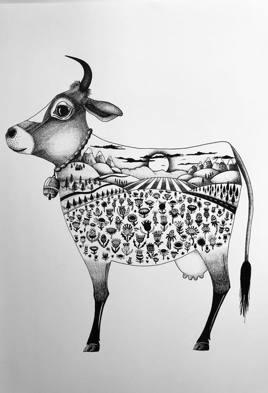 Suzanna's Art Cow
