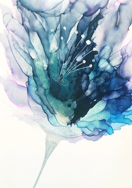 Katy J Designs Blue Blooms