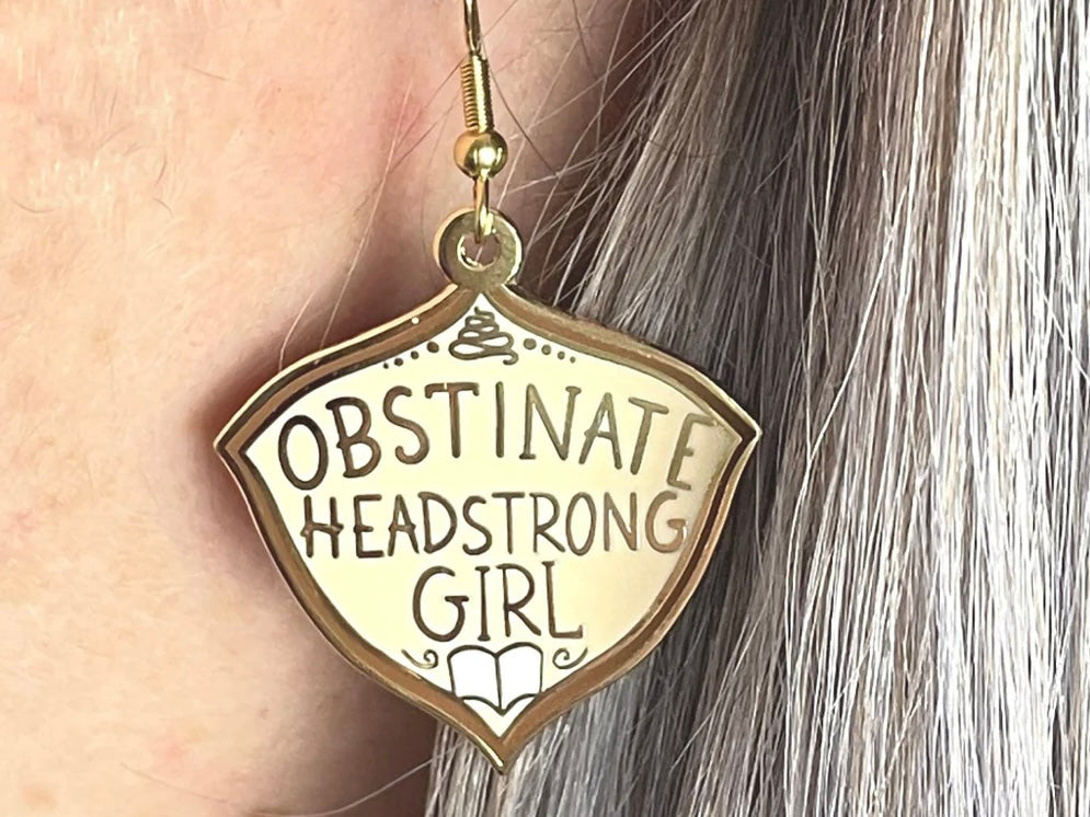 Jubly-Umph Earrings Obstinate Headstrong Girl
