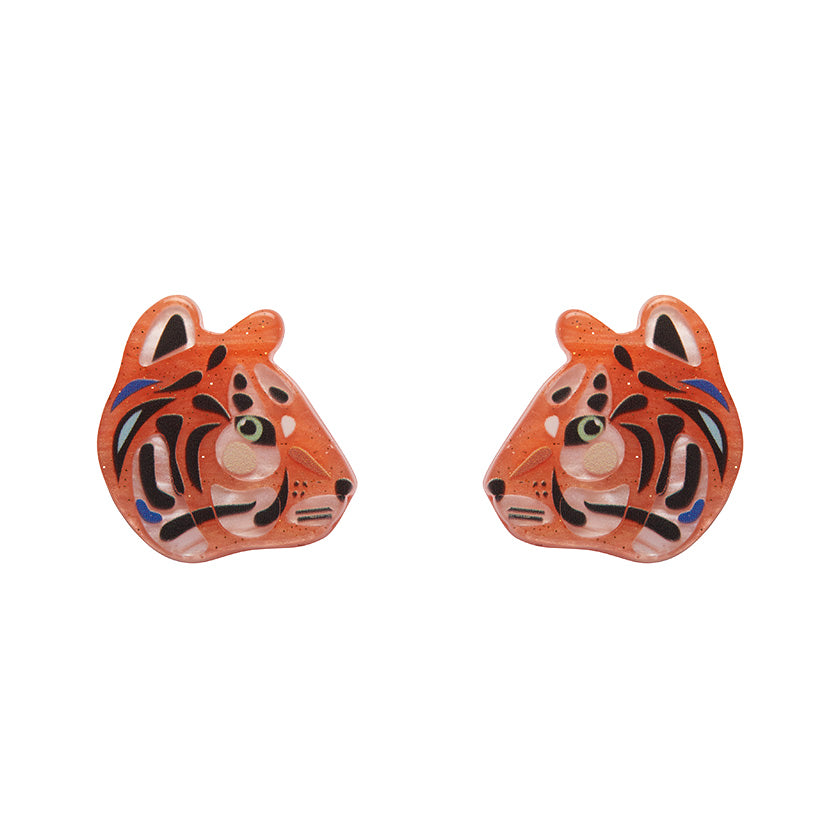 Erstwilder The Tranquil Tiger Earrings