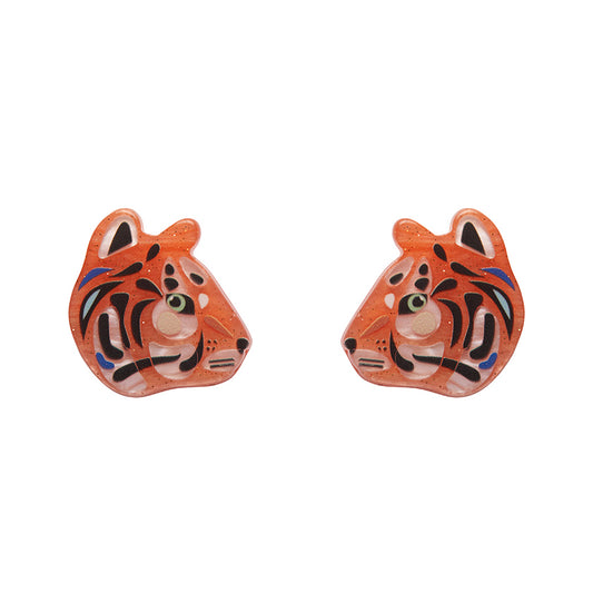 Erstwilder The Tranquil Tiger Earrings