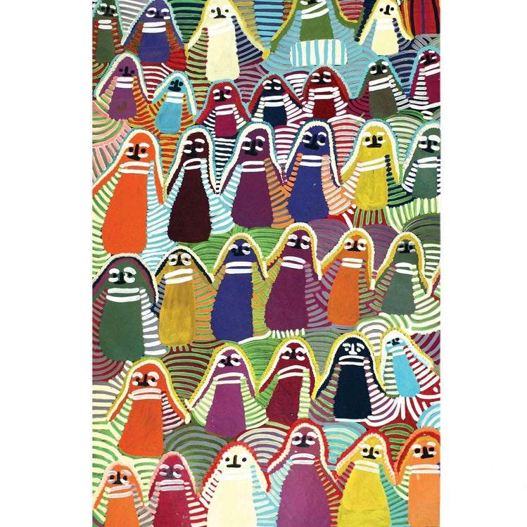 Utopia Microfibre Tea Towel - Angelina Ngale Atham-areny Story 126