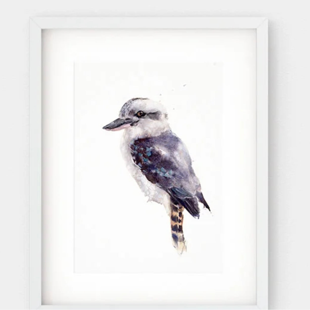 Choose Arts Art By Qing - Fine Art Print, Kookaburra