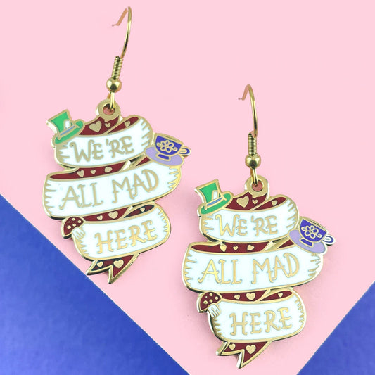 Jubly-Umph Earrings We’re All Mad Here