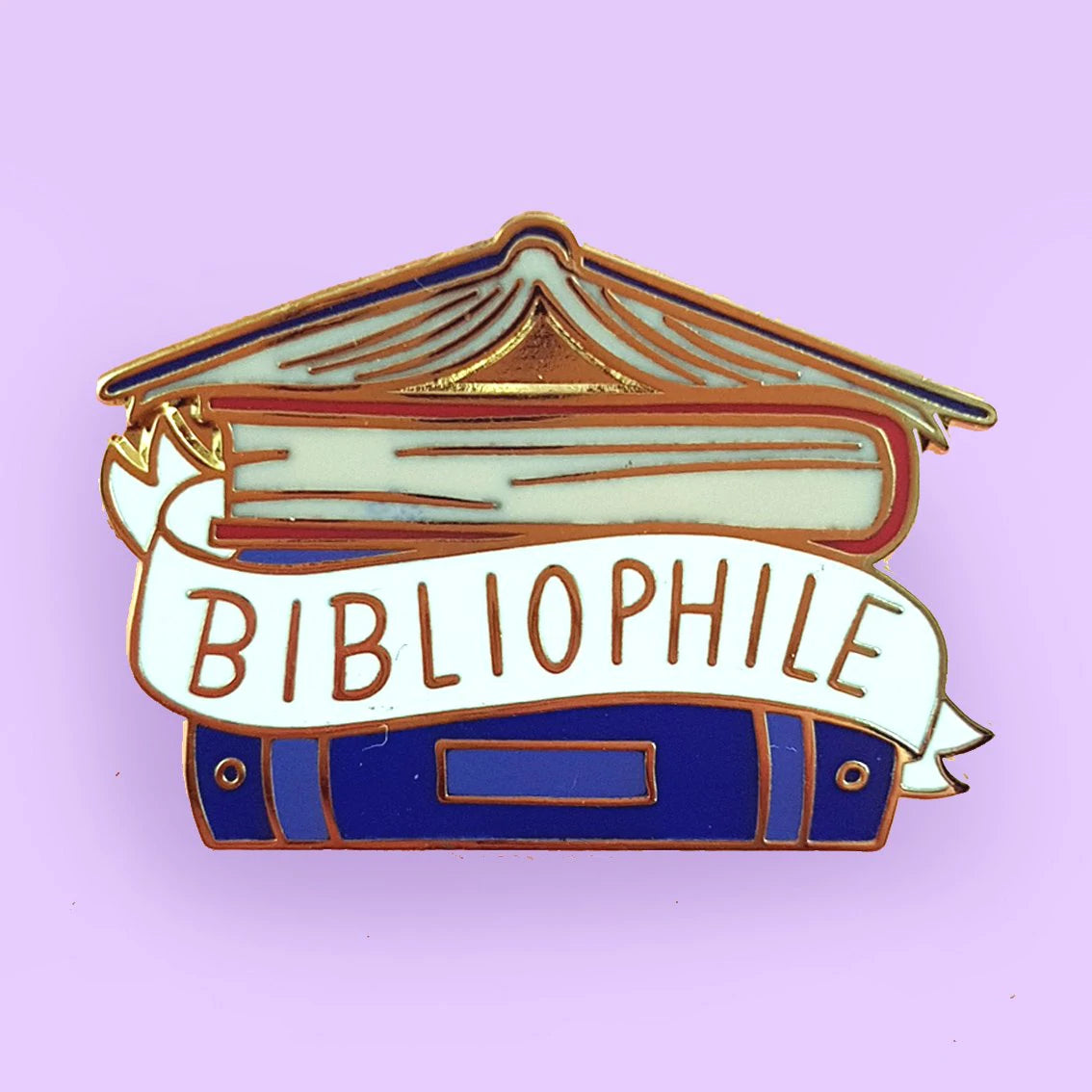 Jubly-Umph Lapel Pin Bibliophile