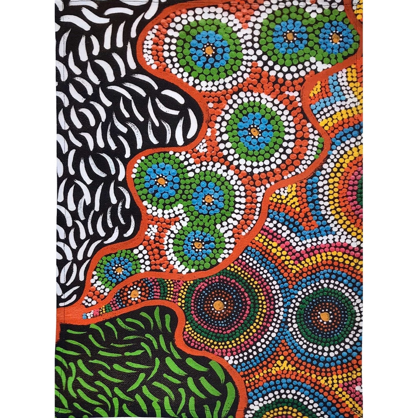 Better World Arts - Cotton Tea Towel, Diane Dawson