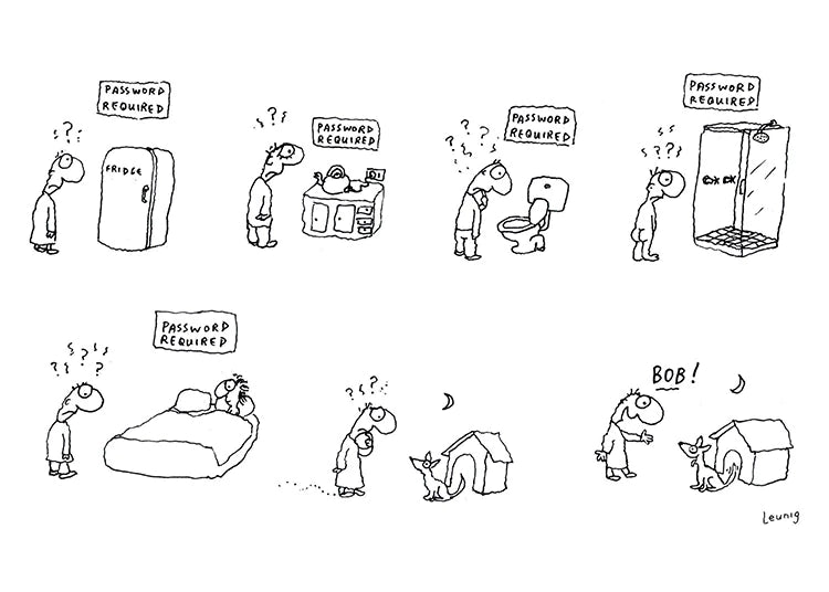 Michael Leunig Card Password