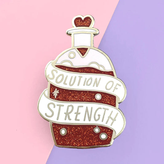 Jubly-Umph Lapel Pin Solution Of Strength