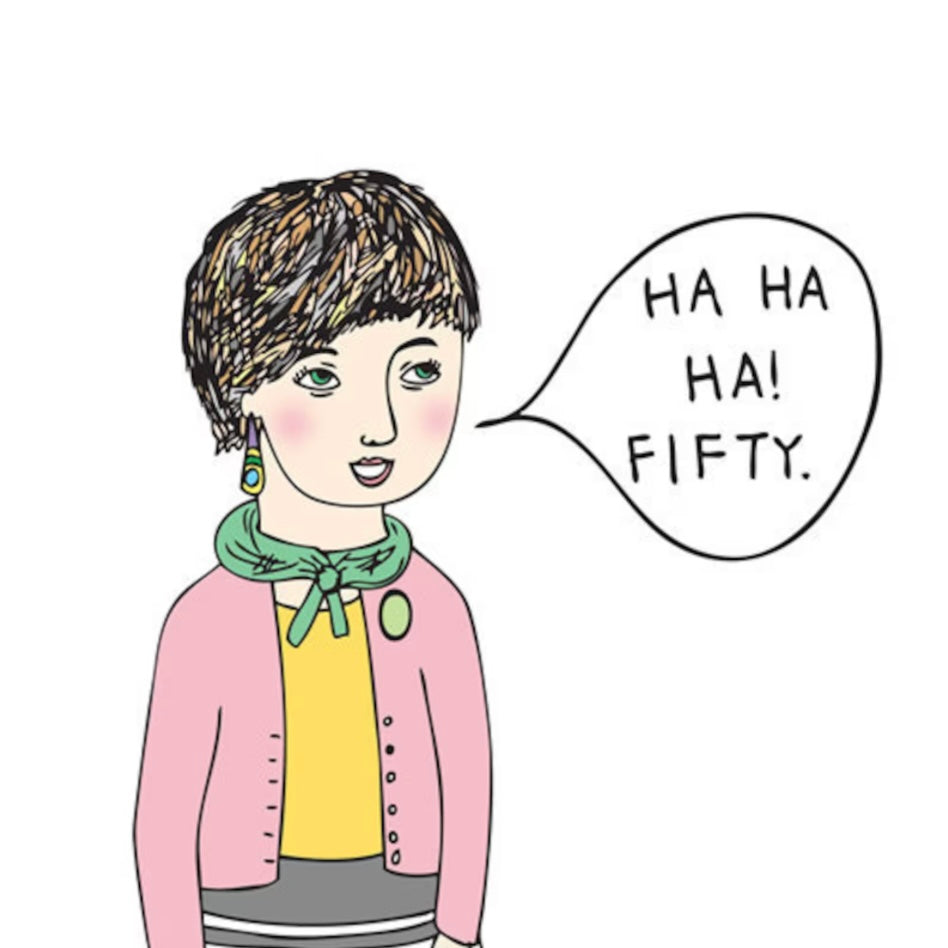 Able and Game Card - Ha Ha Ha Fifty