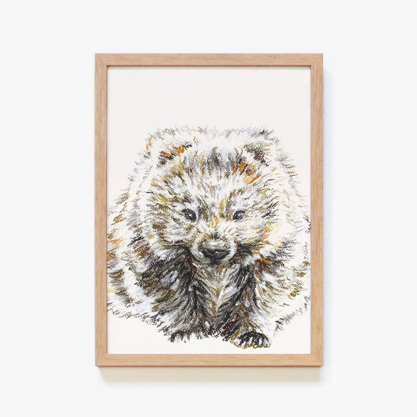 Aussie Animals: Wombat Art Print: Print Only / A4