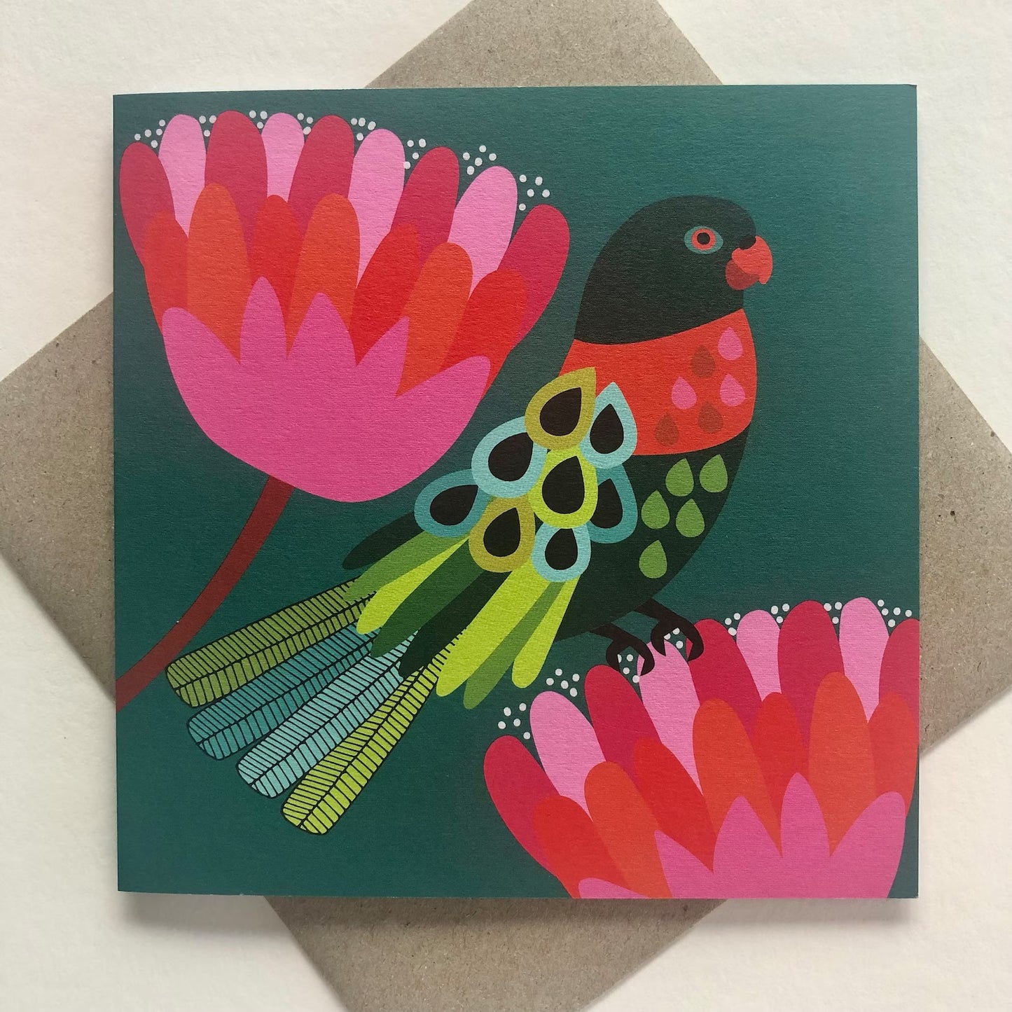 Jocelyn Proust Designs Card - King Parrot