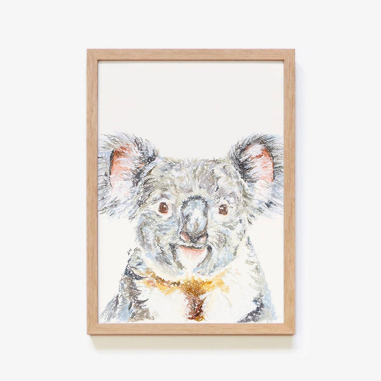 Aussie Animals: Koala Art Print: Print Only / A4