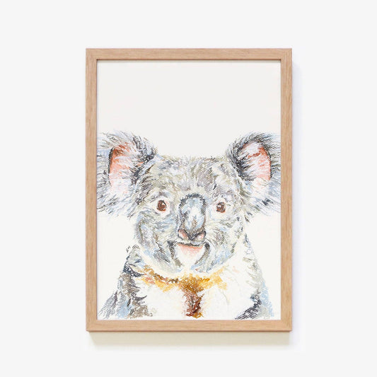Aussie Animals: Koala Art Print: Print Only / A4