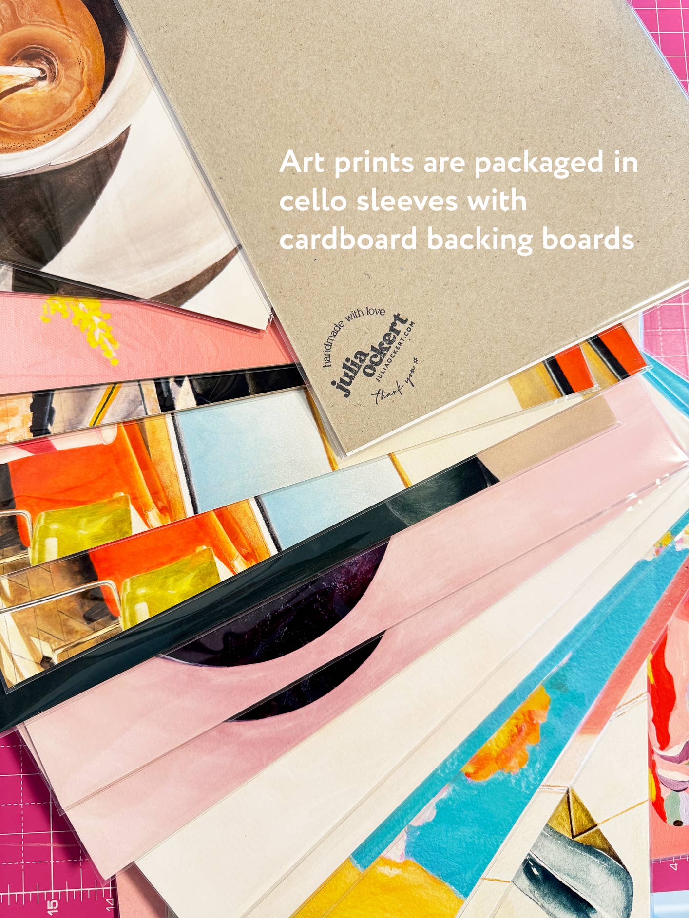 Retro Pink Bath Art Print: A4