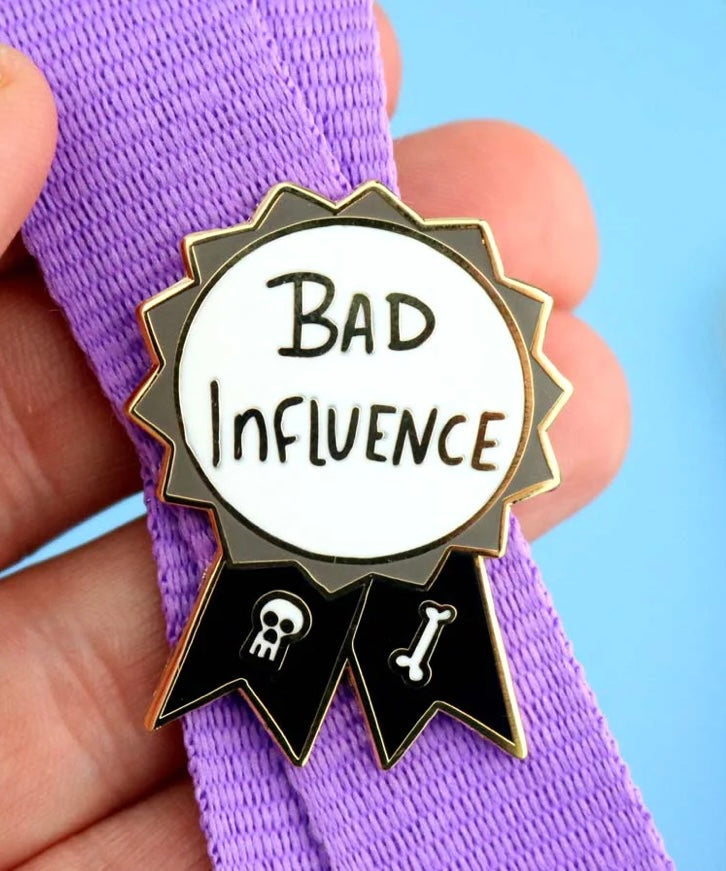 Jubly-Umph Lapel Pin Bad Influence