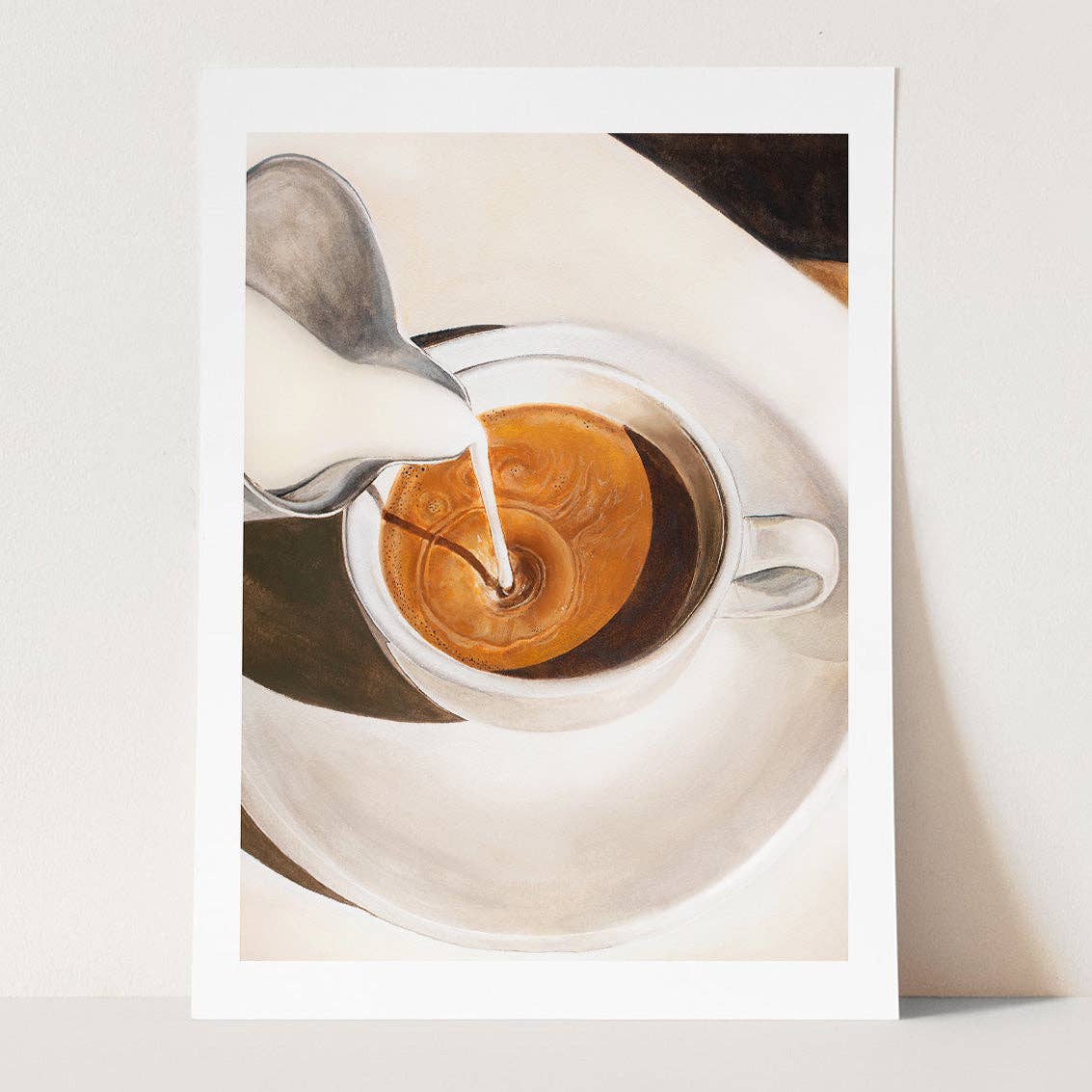 Morning Coffee Art Print : A5