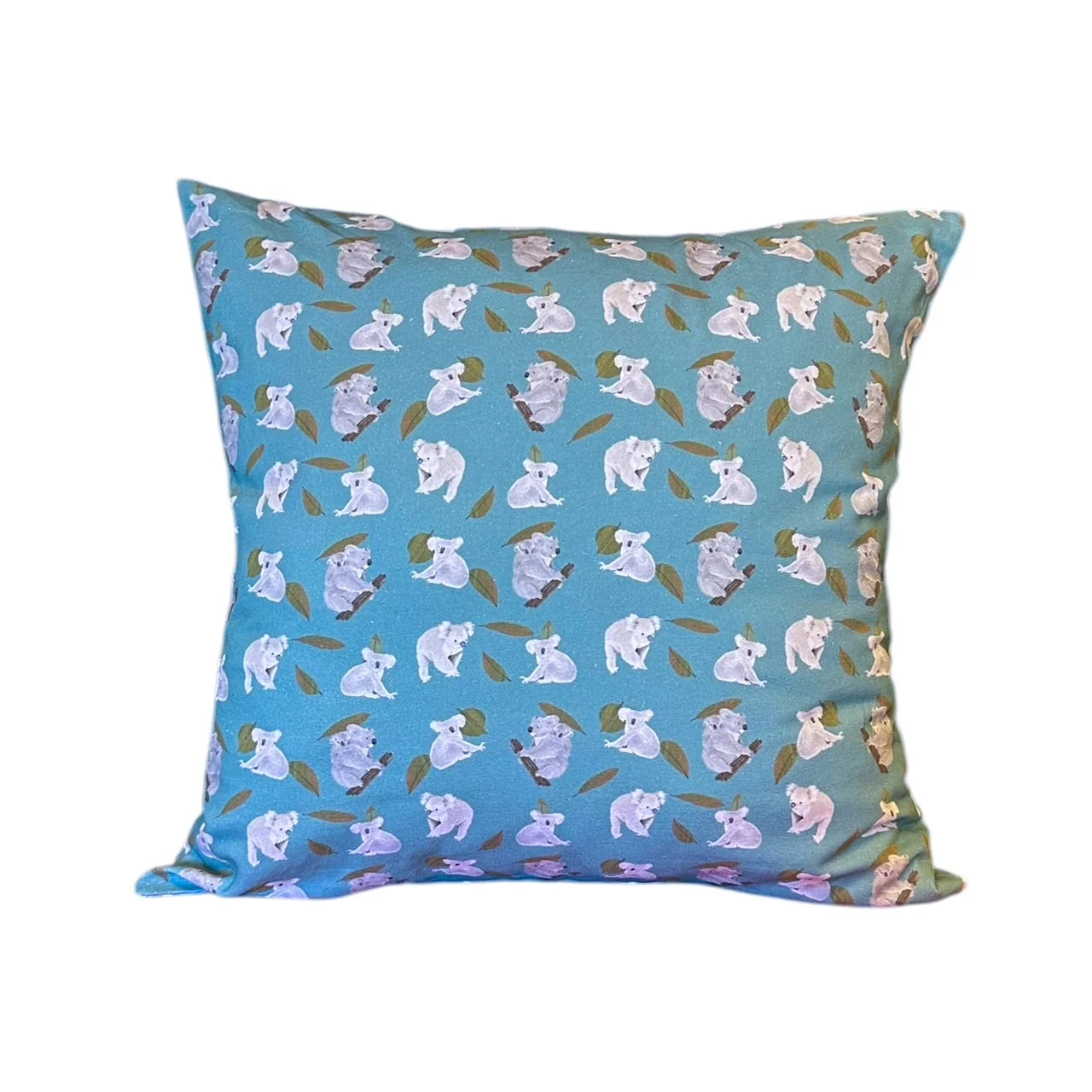 Red Parka Cushion Cover - Koala Pattern