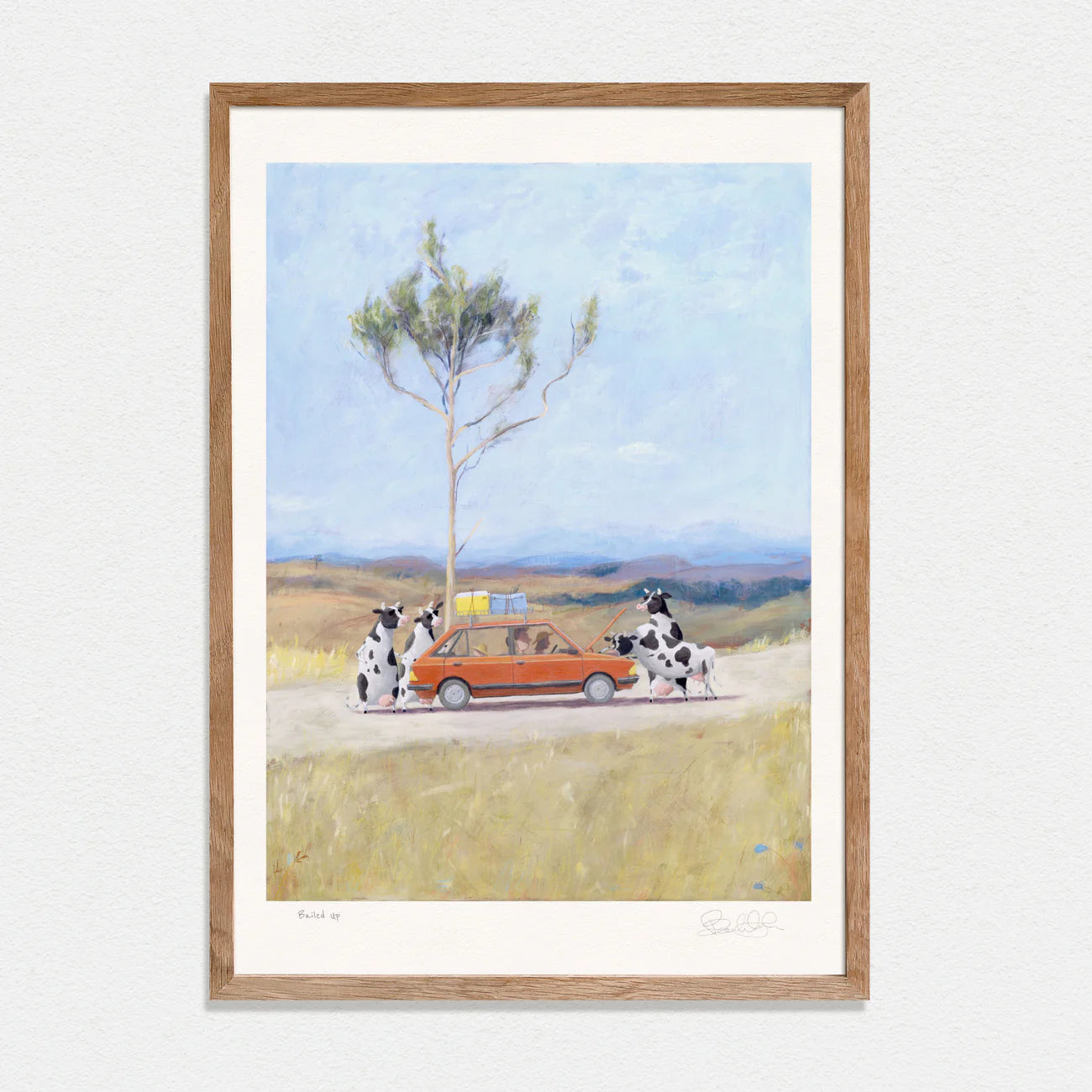 Beau Wylie Print - Bailed Up