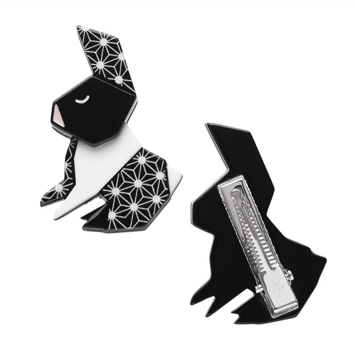 Erstwilder The Sleeping Rabbit Hair Clips Set - 2 Piece