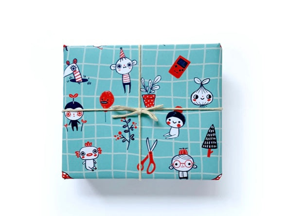 Hannakin Friends & Bobs Wrapping Paper