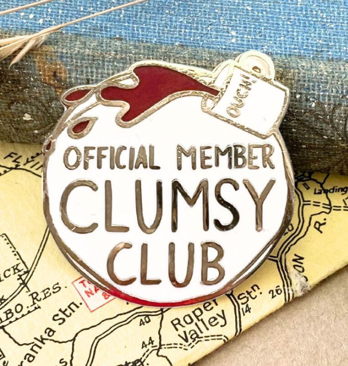 Jubly-Umph Lapel Pin - Offical Member of Clumsy Club