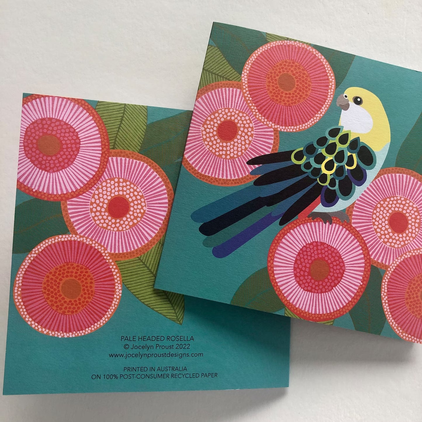 Jocelyn Proust Designs Card - Pale Headed Rosella