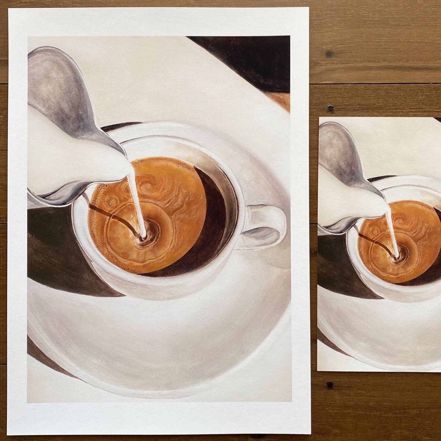 Morning Coffee Art Print : A5