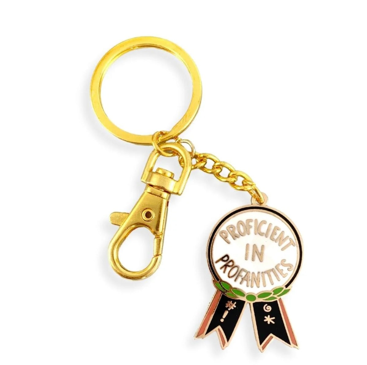 Jubly-Umph Proficient In Profanities Keychain