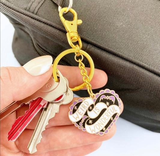 Jubly-Umph Weird Is Wonderful Keychain