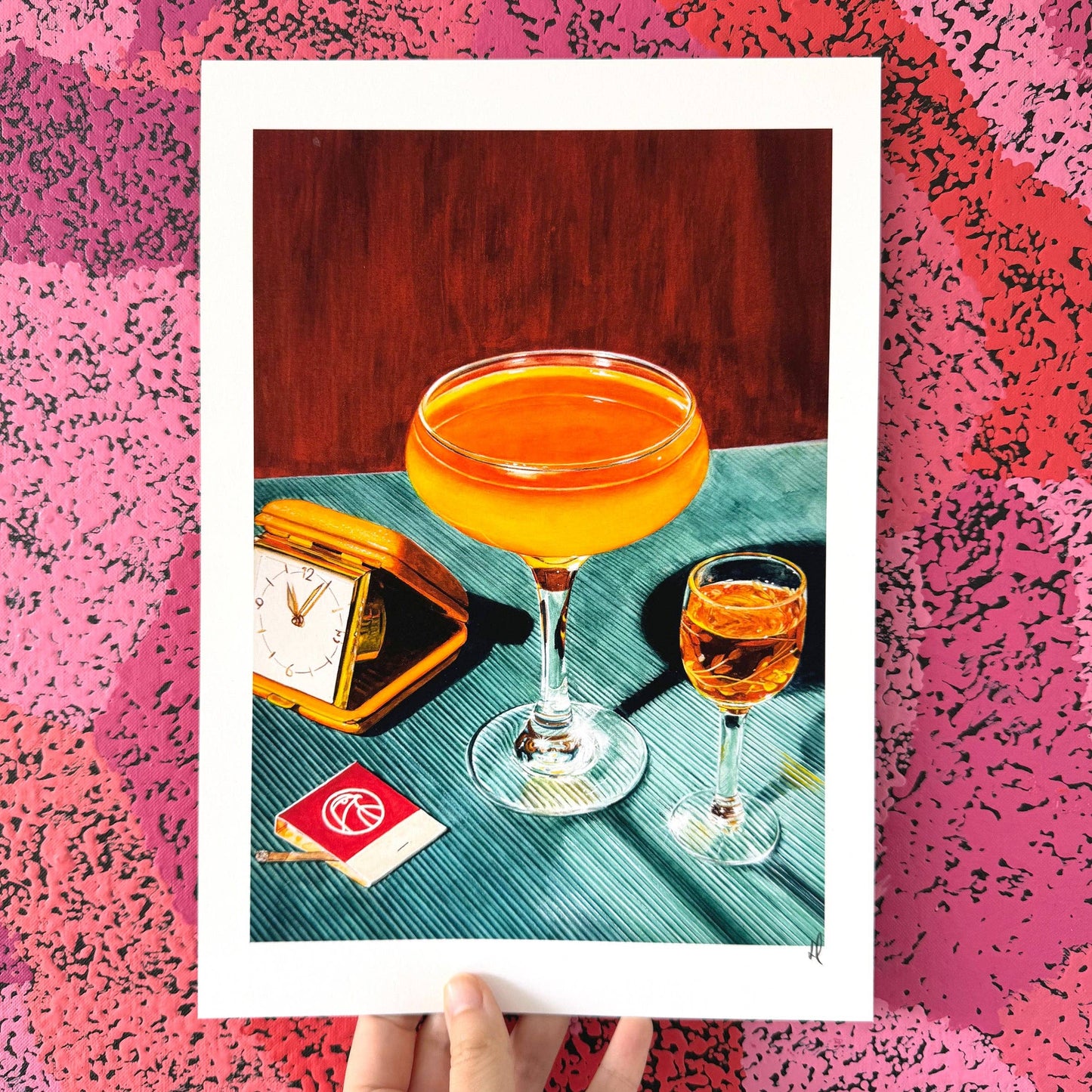 The Temptation Art Print: Print Only / A4