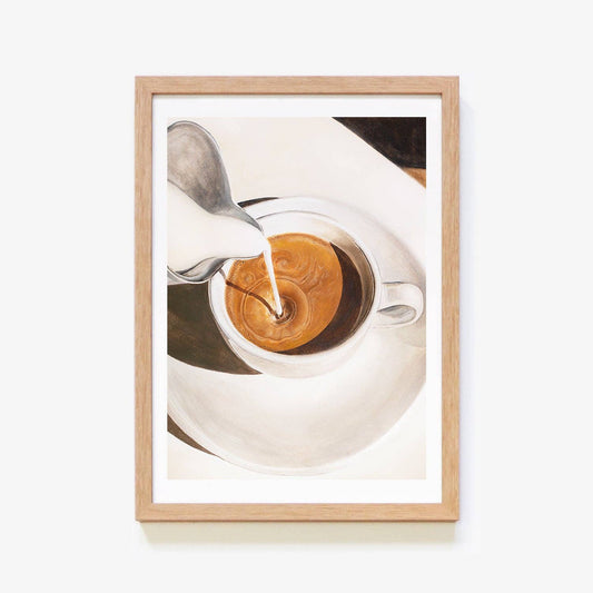 Morning Coffee Art Print : A5
