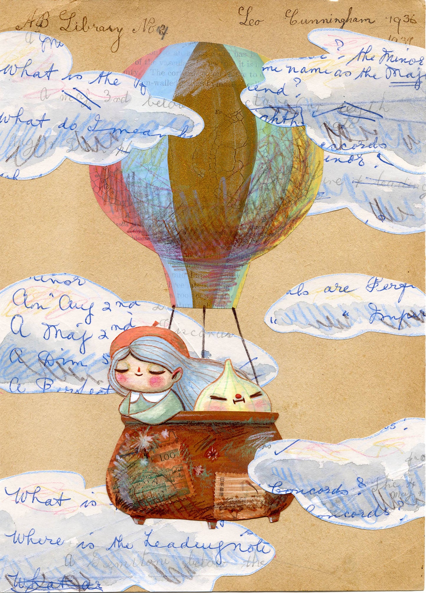 The Cloud Nine Copper Pot - A4 Print